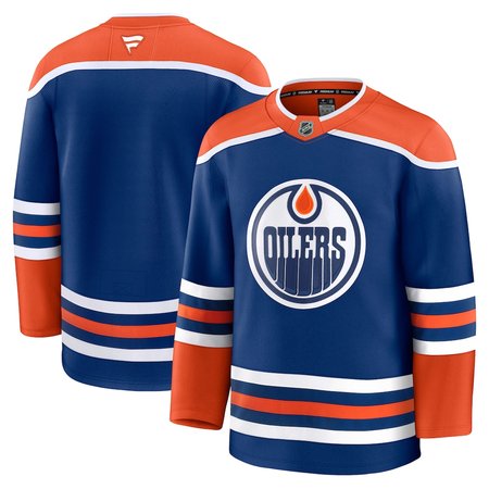 Youth Edmonton Oilers Royal Home Jersey