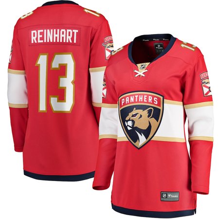 Women's Florida Panthers #13 Sam Reinhart Red Player Jersey