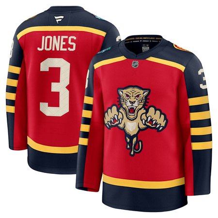 Youth Florida Panthers #3 Seth Jones Red NHL 2026 Winter Classic Jersey