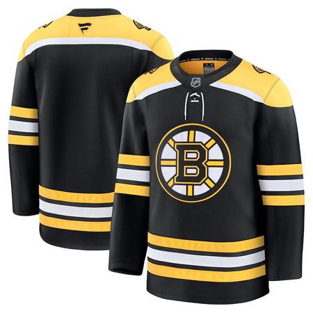 Men's Boston Bruins Black Home Premium Jersey