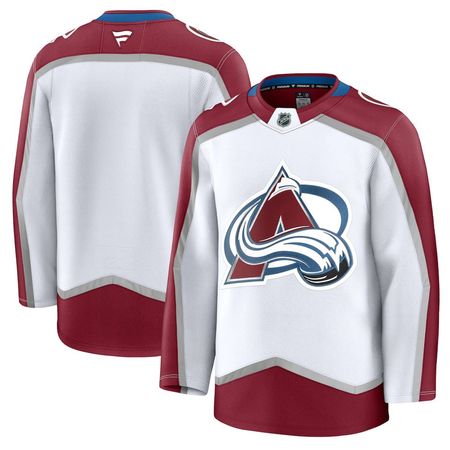 Men's Colorado Avalanche White Away Premium Jersey