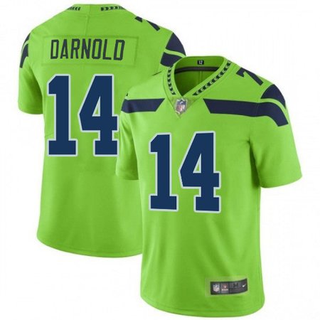 Youth Seattle Seahawks #14 Sam Darnold Green 2024 F.U.S.E Vapor Limited Stitched Football Jersey
