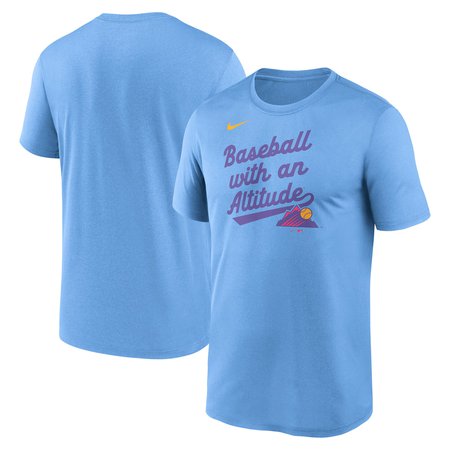 Men's Colorado Rockies Nike Light Blue 2025 City Connect Team Phrase Legend Performance T-Shirt