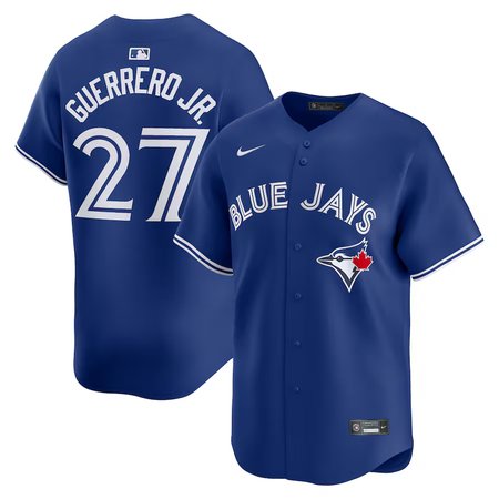 Men's Toronto Blue Jays #27 Vladimir Guerrero Jr. Nike Royal Alternate Limited Player Jersey