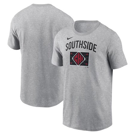 Men's Chicago White Sox Nike Gray 2025 City Connect Arched Team Phrase T-Shirt
