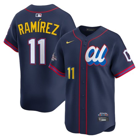 Men's American League #11 Jose Ramirez Nike Navy 2025 All-Star Edition Limited Player Jersey