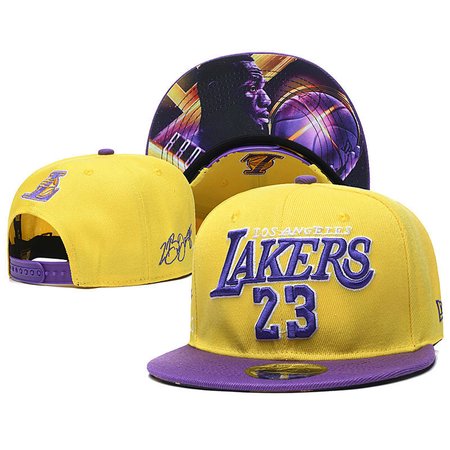 Los Angeles Lakers Snapback Hat