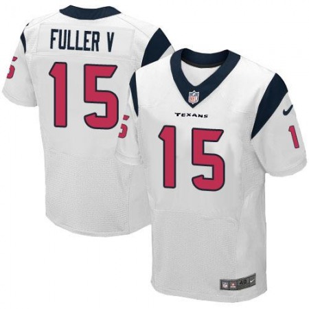 Nike Texans #15 Will Fuller V White Men's Stitched NFL Elite Jersey